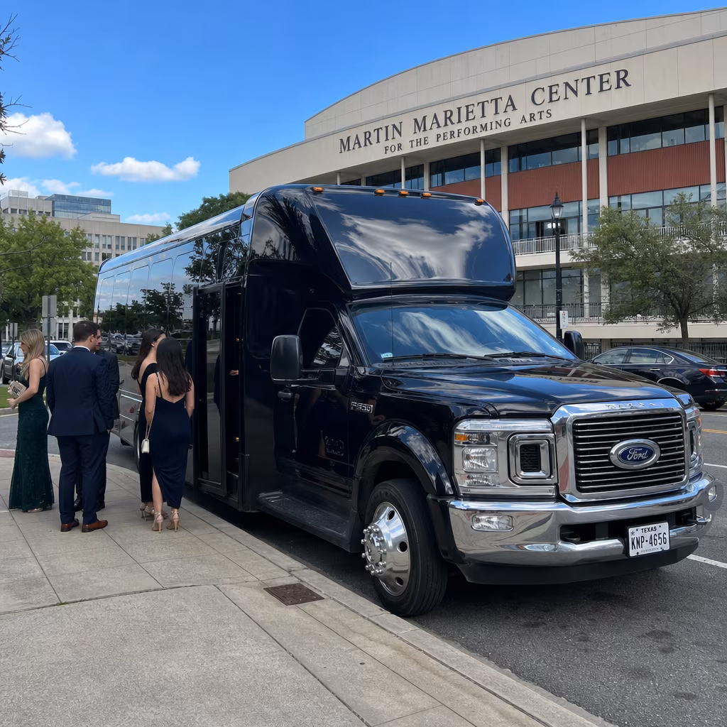 Rent a Bus to the Martin Marietta Center for the Performing Arts