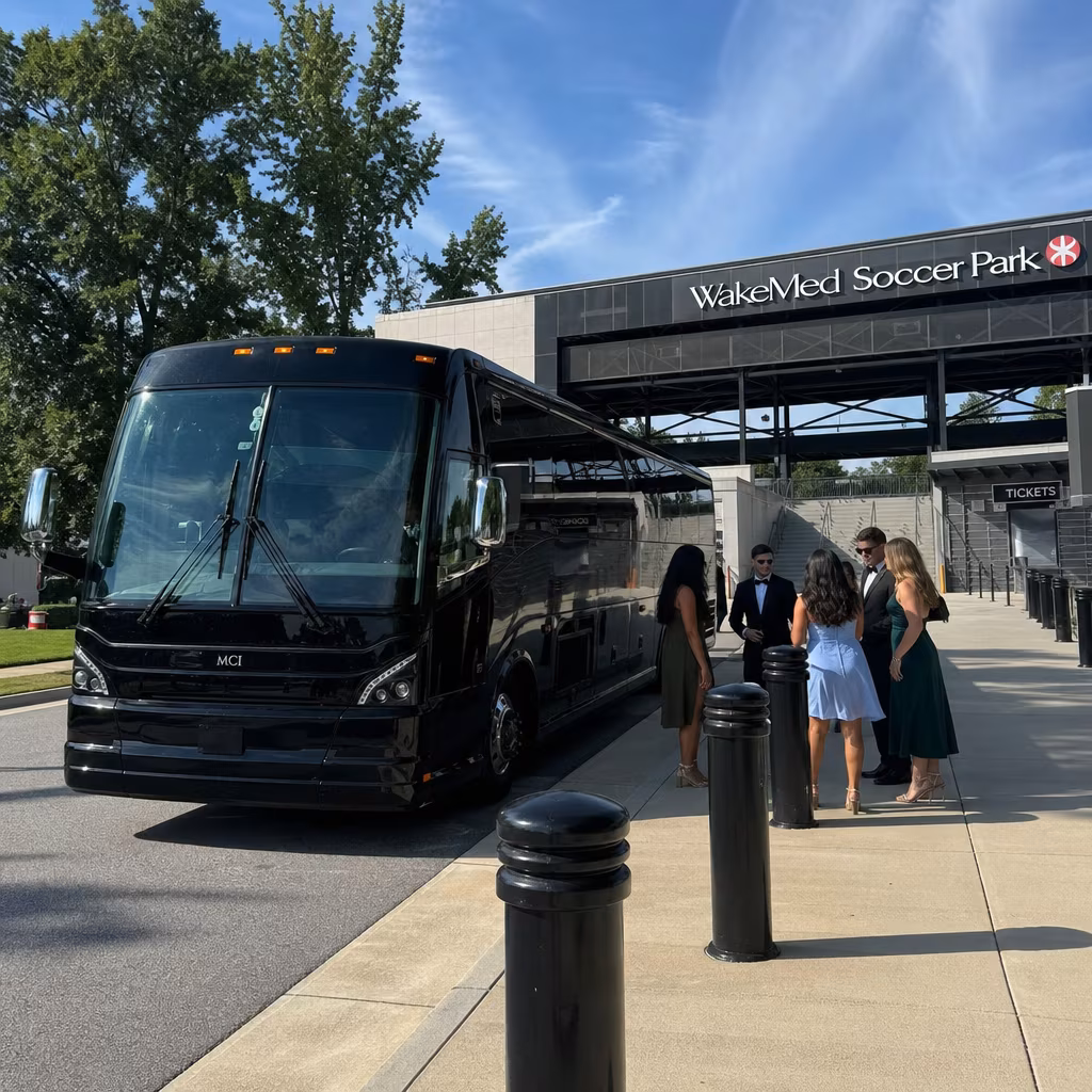Rent a Bus to WakeMed Soccer Park