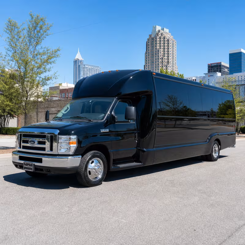 18 Passenger Party Bus Exterior