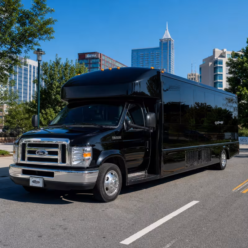 25 Passenger Party Bus Exterior