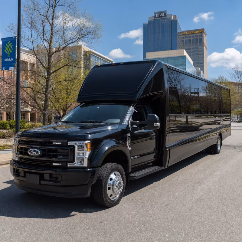 28 Passenger Party Bus Exterior