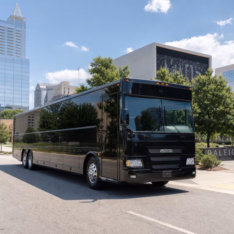 40 Passenger Party Bus Exterior