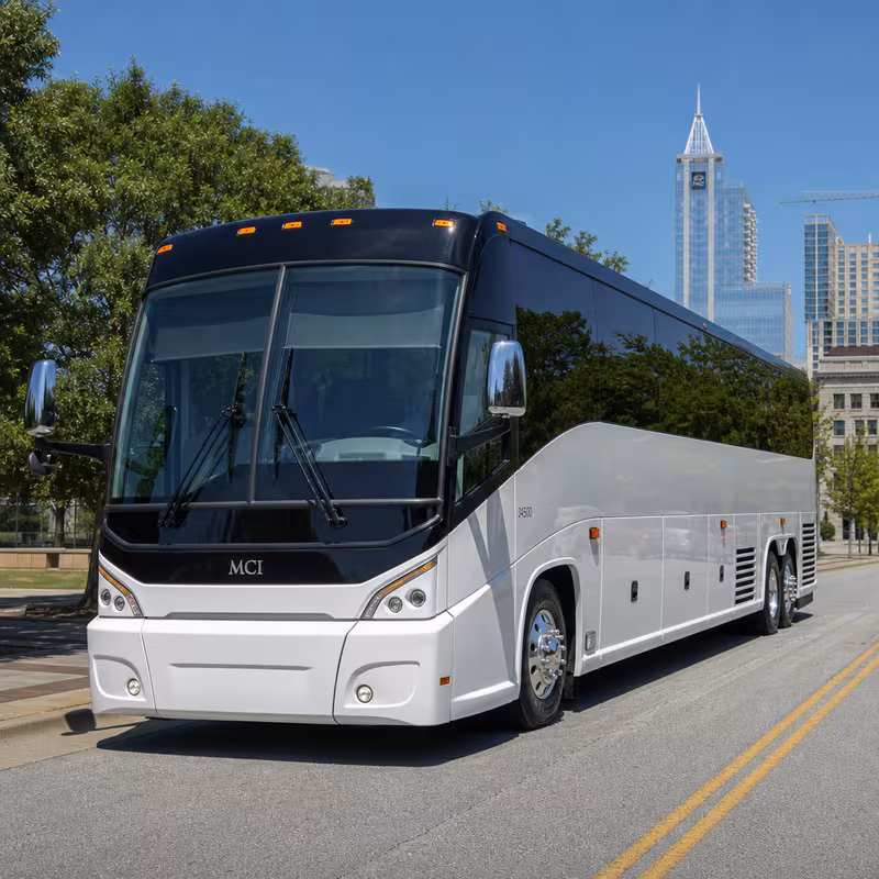 40-56 Passenger Charter Bus Exterior