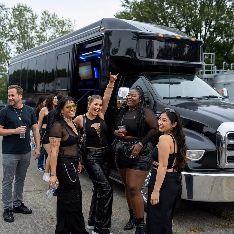 Raleigh Concert Transportation fleet vehicle
