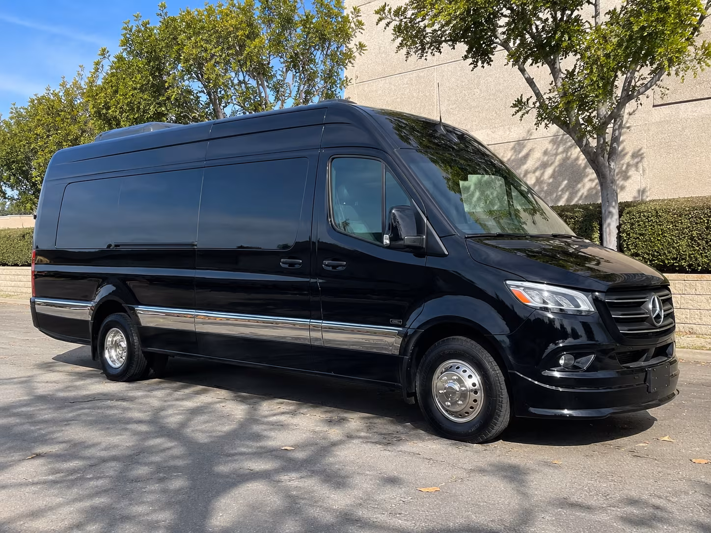 Raleigh Birthday, Sweet 16, & Quinceañera Transportation party bus exterior