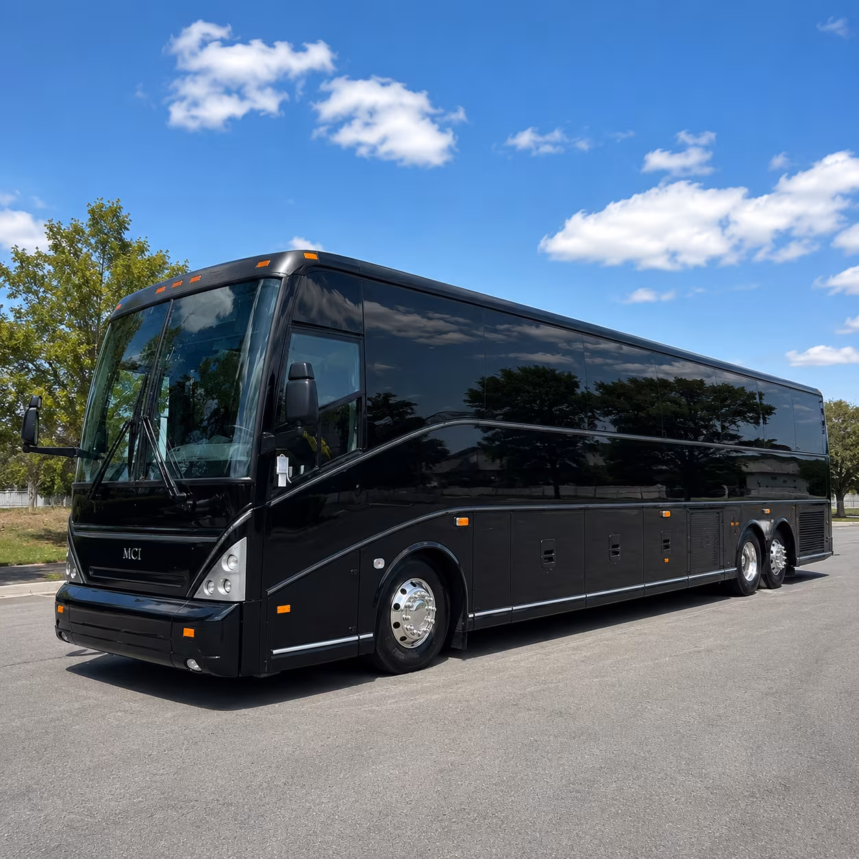Raleigh Concert & Music Festival Transportation party bus exterior