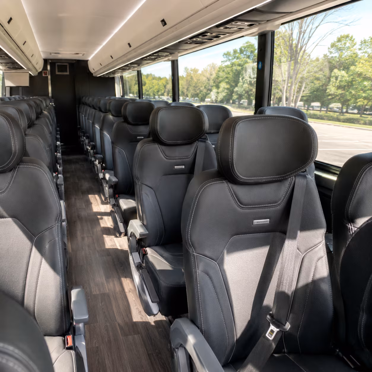 Raleigh Corporate Transportation onboard seating