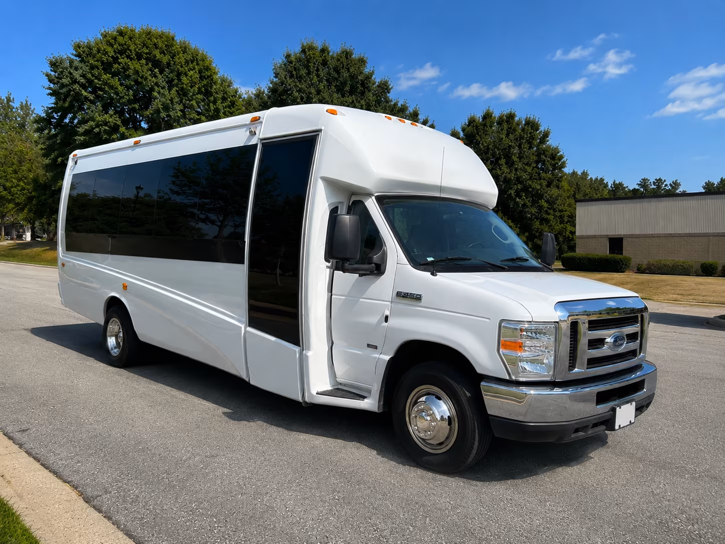 Raleigh Private Event Transportation party bus exterior