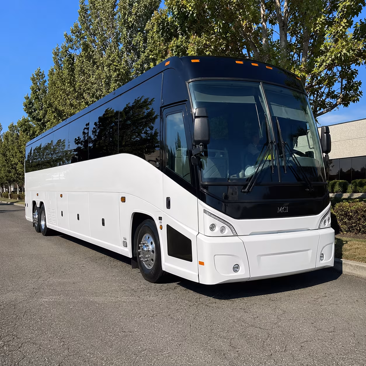 Raleigh Private Event Transportation party bus exterior