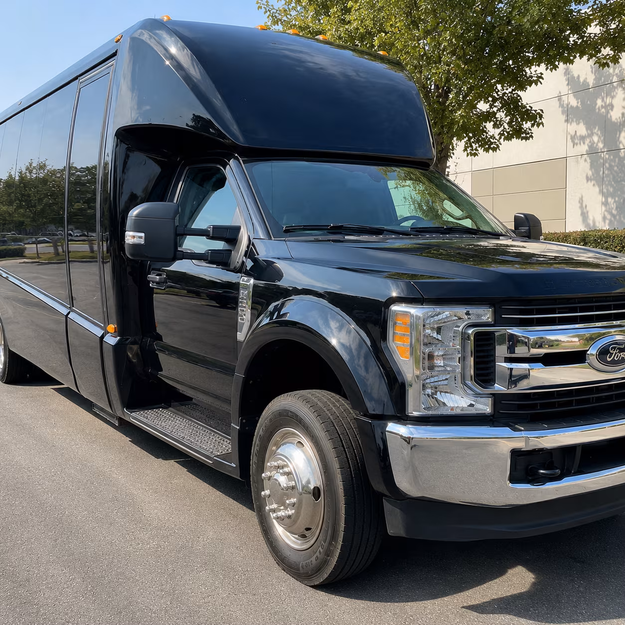 Raleigh Private Event Transportation onboard seating
