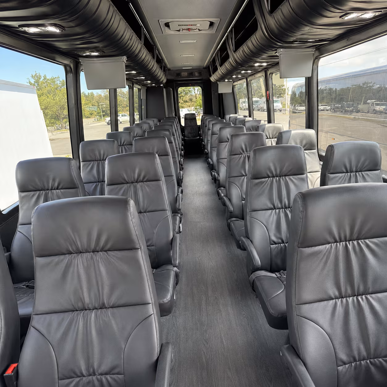 Raleigh Prom & Homecoming Transportation party bus exterior