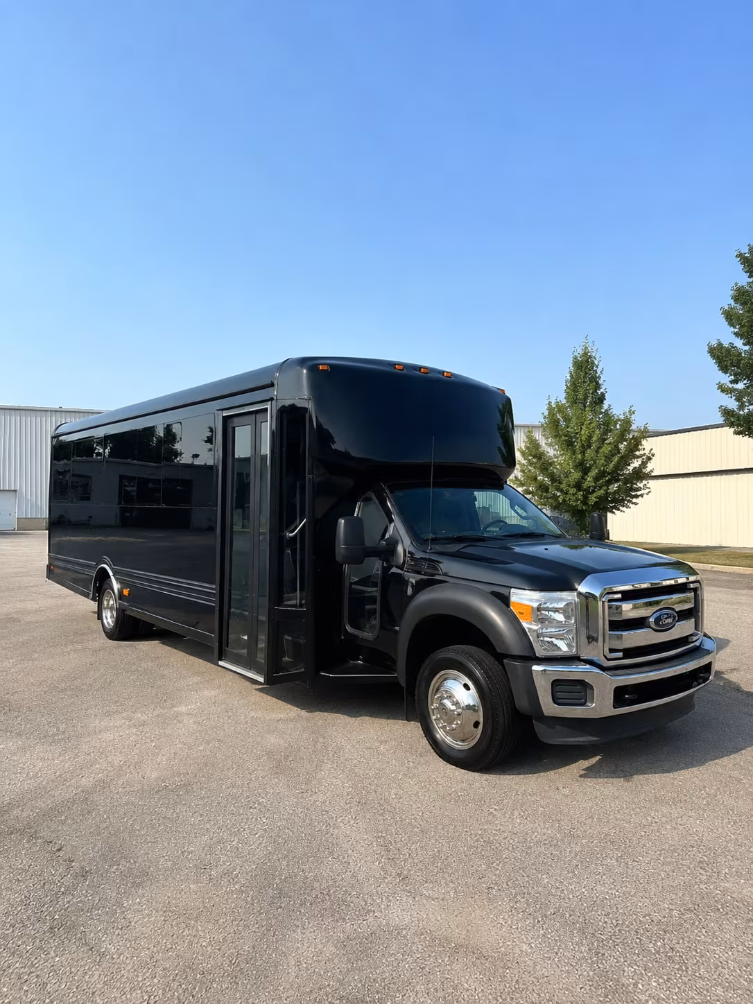 Raleigh Prom & Homecoming Transportation party bus exterior