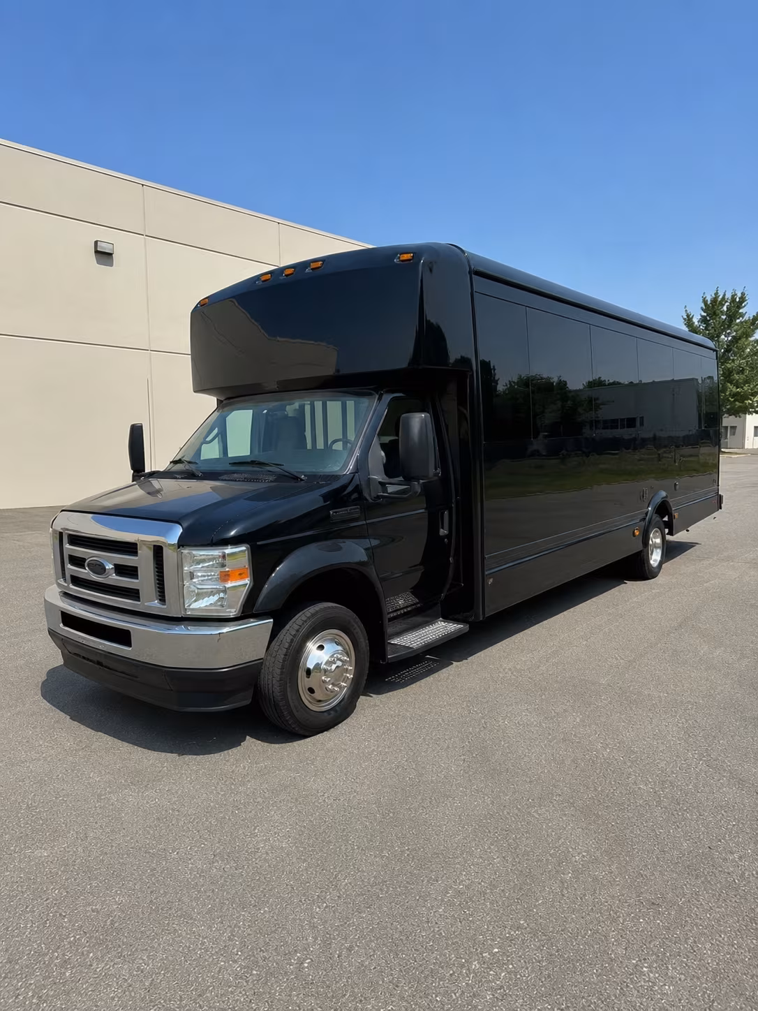 Raleigh Prom & Homecoming Transportation party bus interior